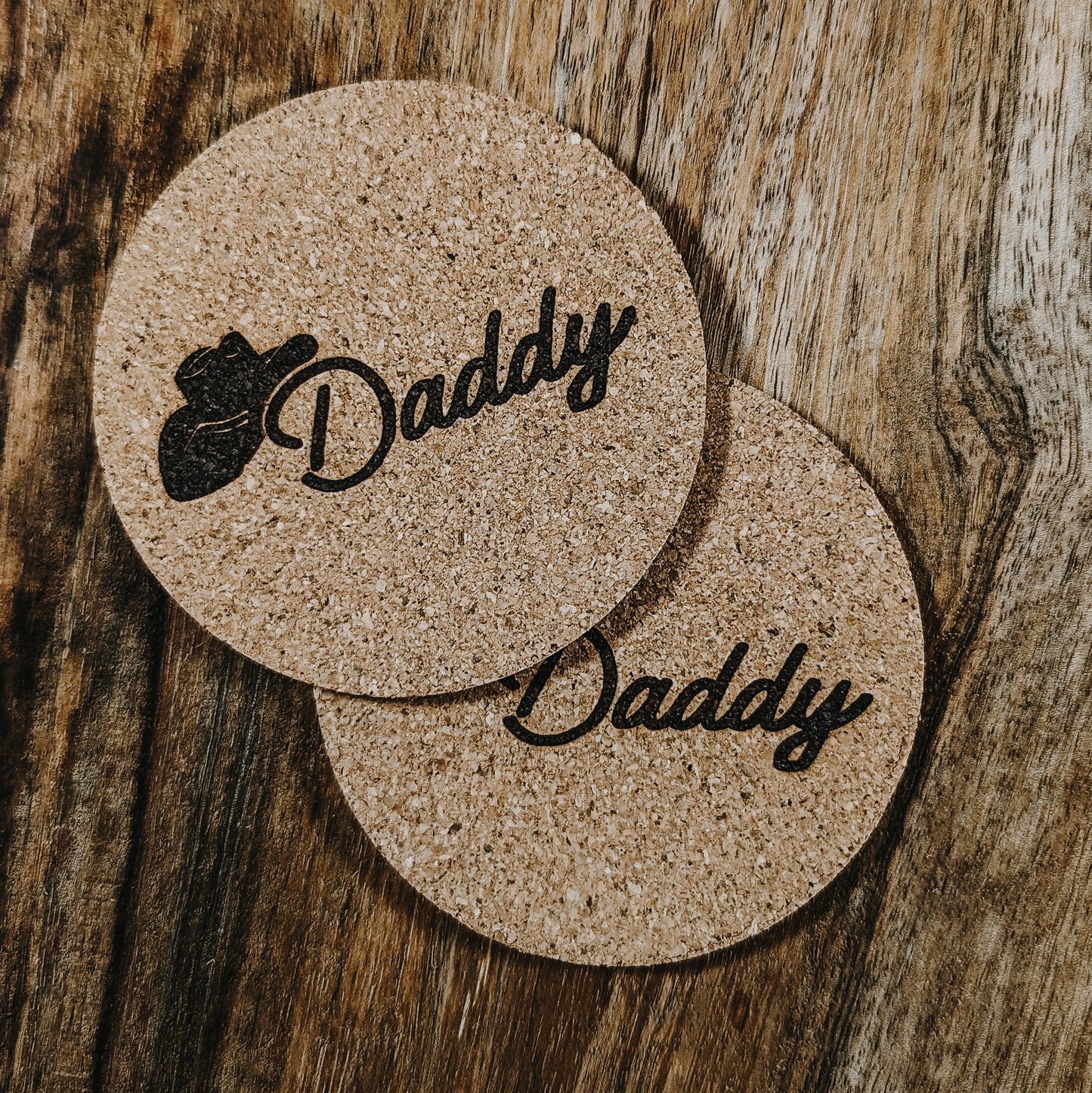 Tipped Hat Coasters (set of 2)