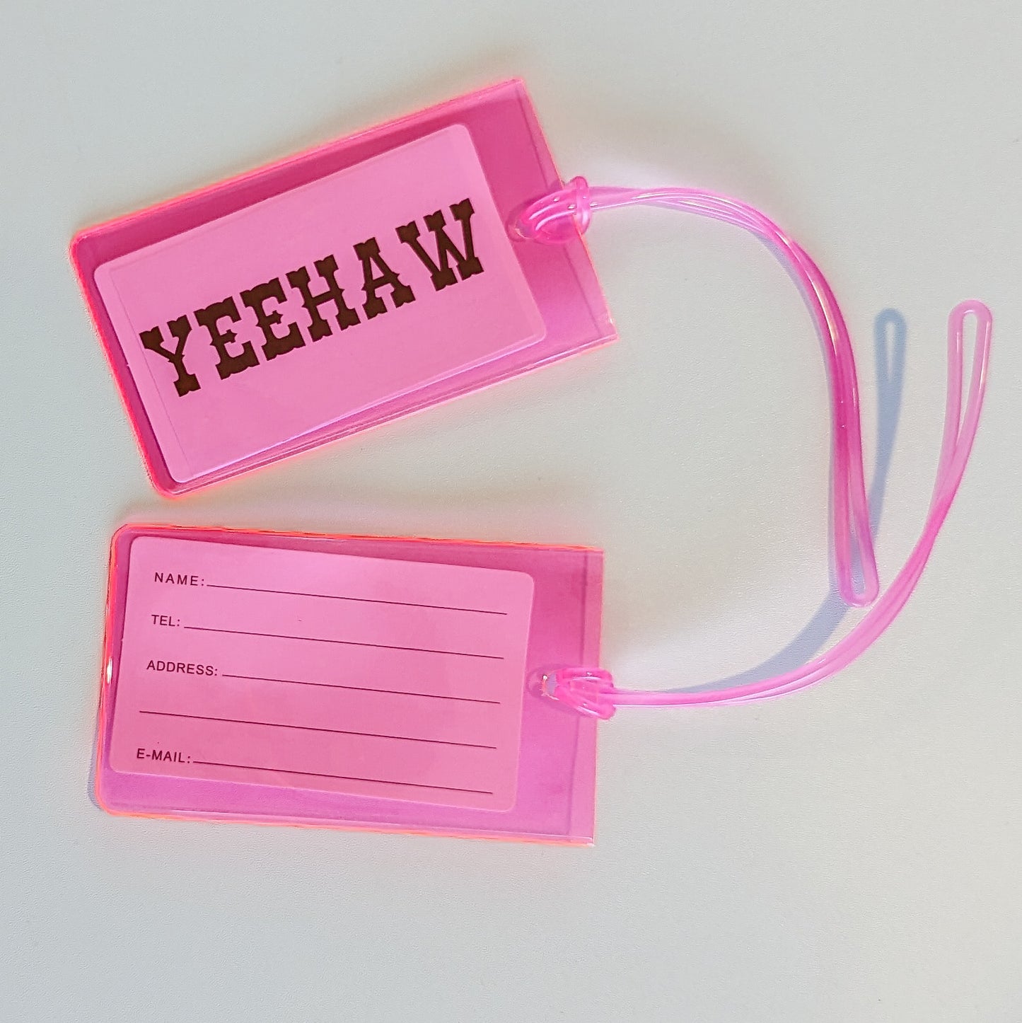 Wholesale Jelly Luggage Tag