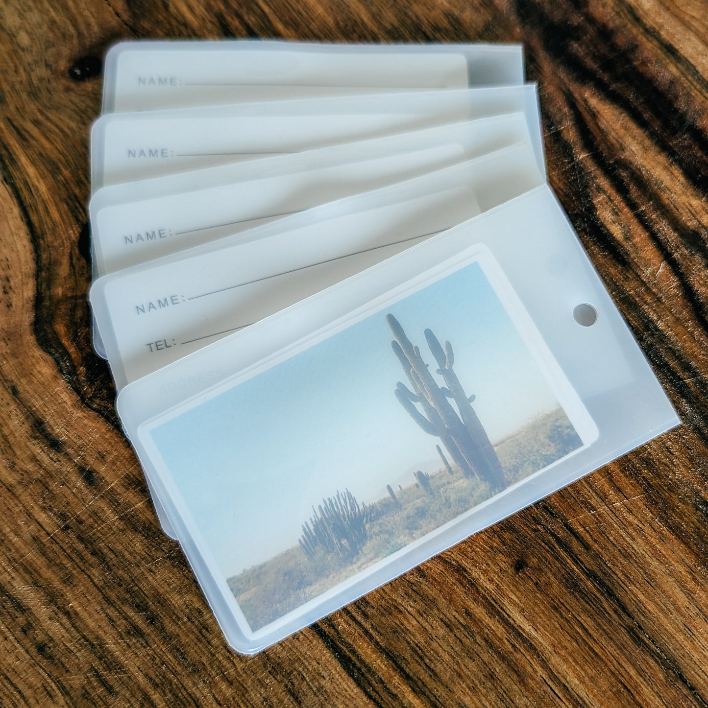 Wholesale Jelly Luggage Tag