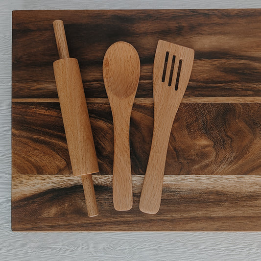 Children's Wooden Spoon Set