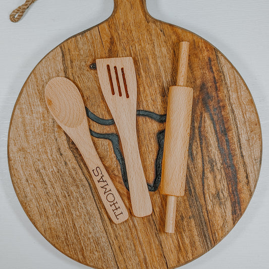 Children's Wooden Spoon Set